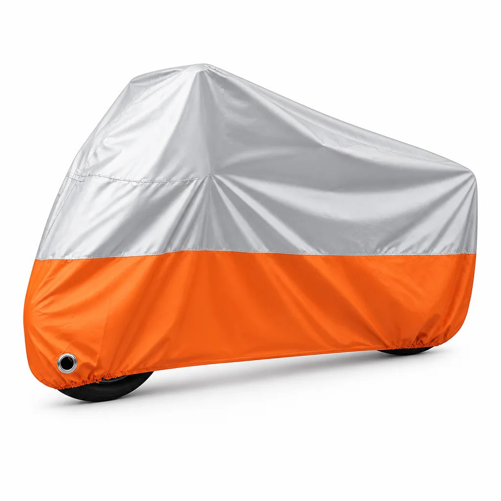 Full-Coverage Waterproof UV-Resistant Motorcycle Cover (Integrated Lock Hole)