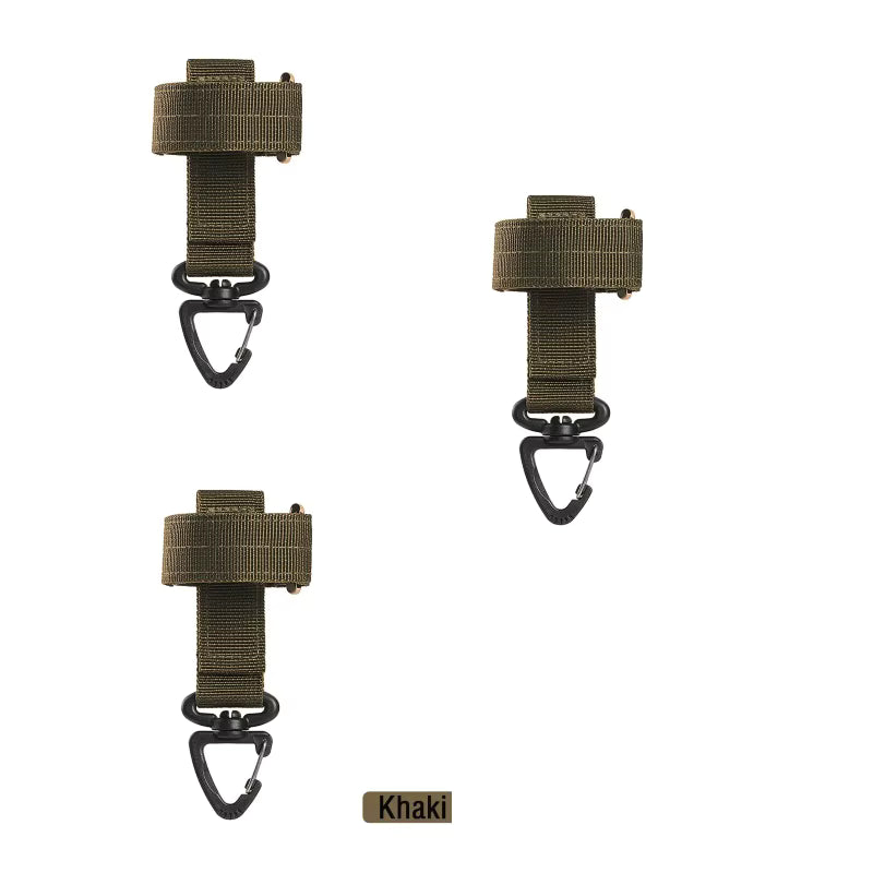 Glove Clip Nylon Swivel Buckle Belt & Backpack Attachment