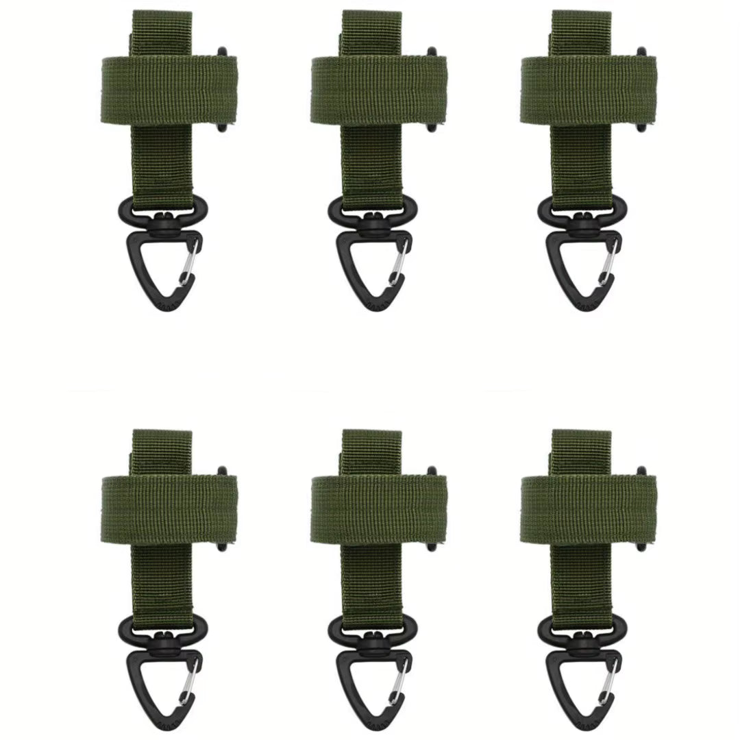 Glove Clip Nylon Swivel Buckle Belt & Backpack Attachment