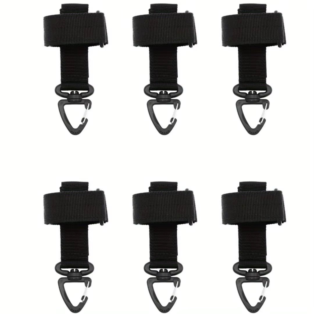 Glove Clip Nylon Swivel Buckle Belt & Backpack Attachment