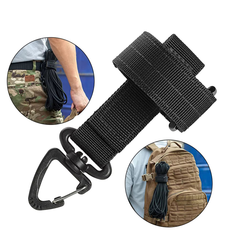 Glove Clip Nylon Swivel Buckle Belt & Backpack Attachment