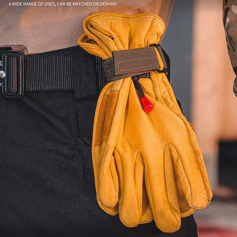 Glove Clip Nylon Swivel Buckle Belt & Backpack Attachment
