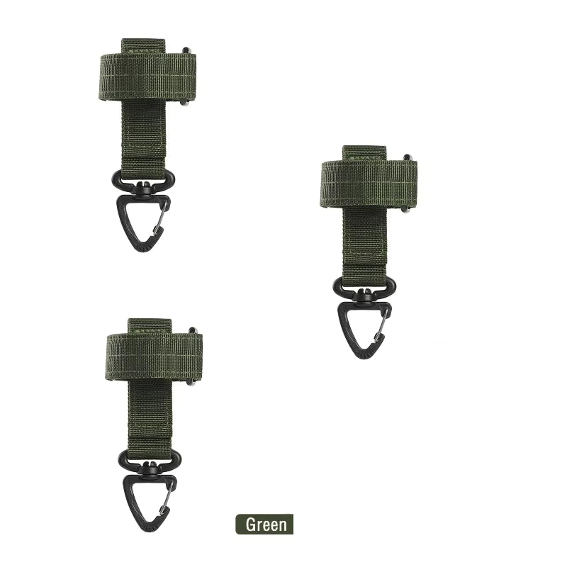 Glove Clip Nylon Swivel Buckle Belt & Backpack Attachment