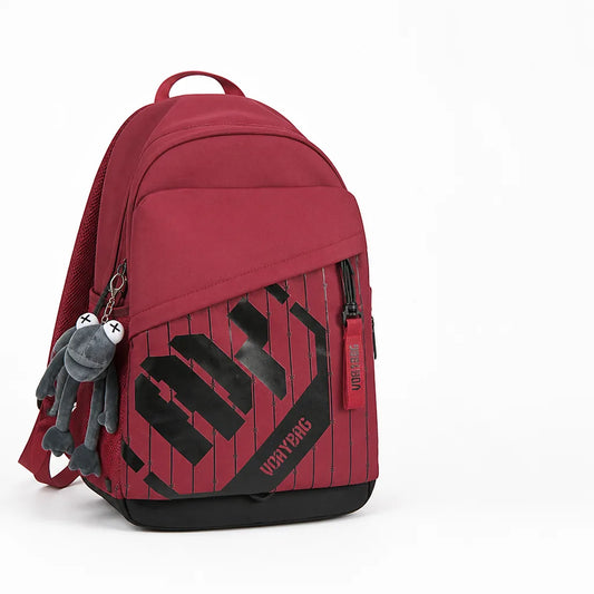 Graphic Print Backpack With Multiple Compartments (Padded Shoulder Straps)