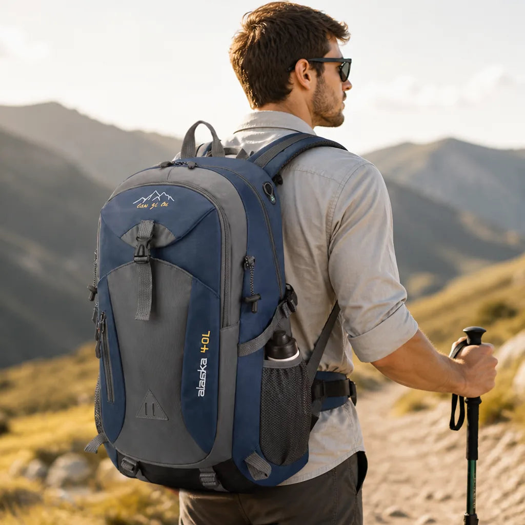Hiking Backpack 40 L Durable Oxford Fabric