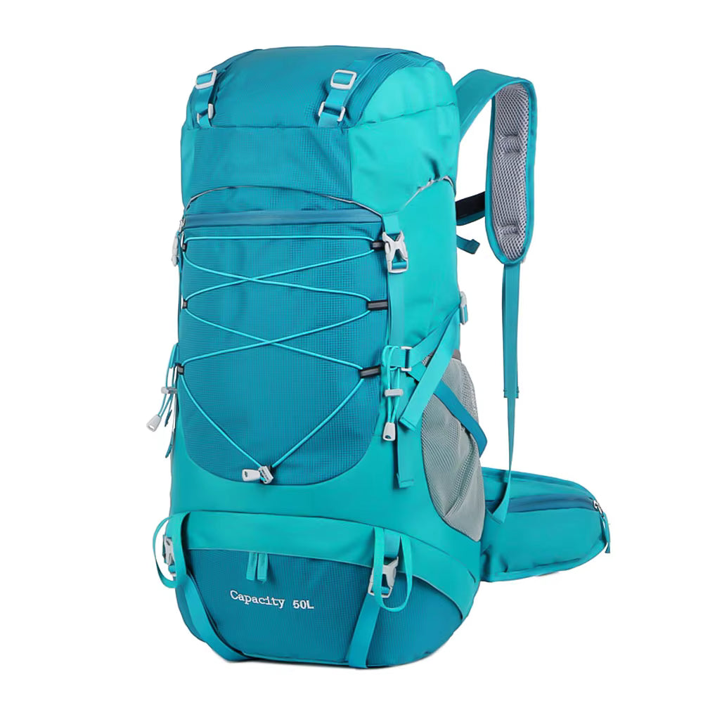 Hiking Backpack 50L Water-Resistant Rain Cover