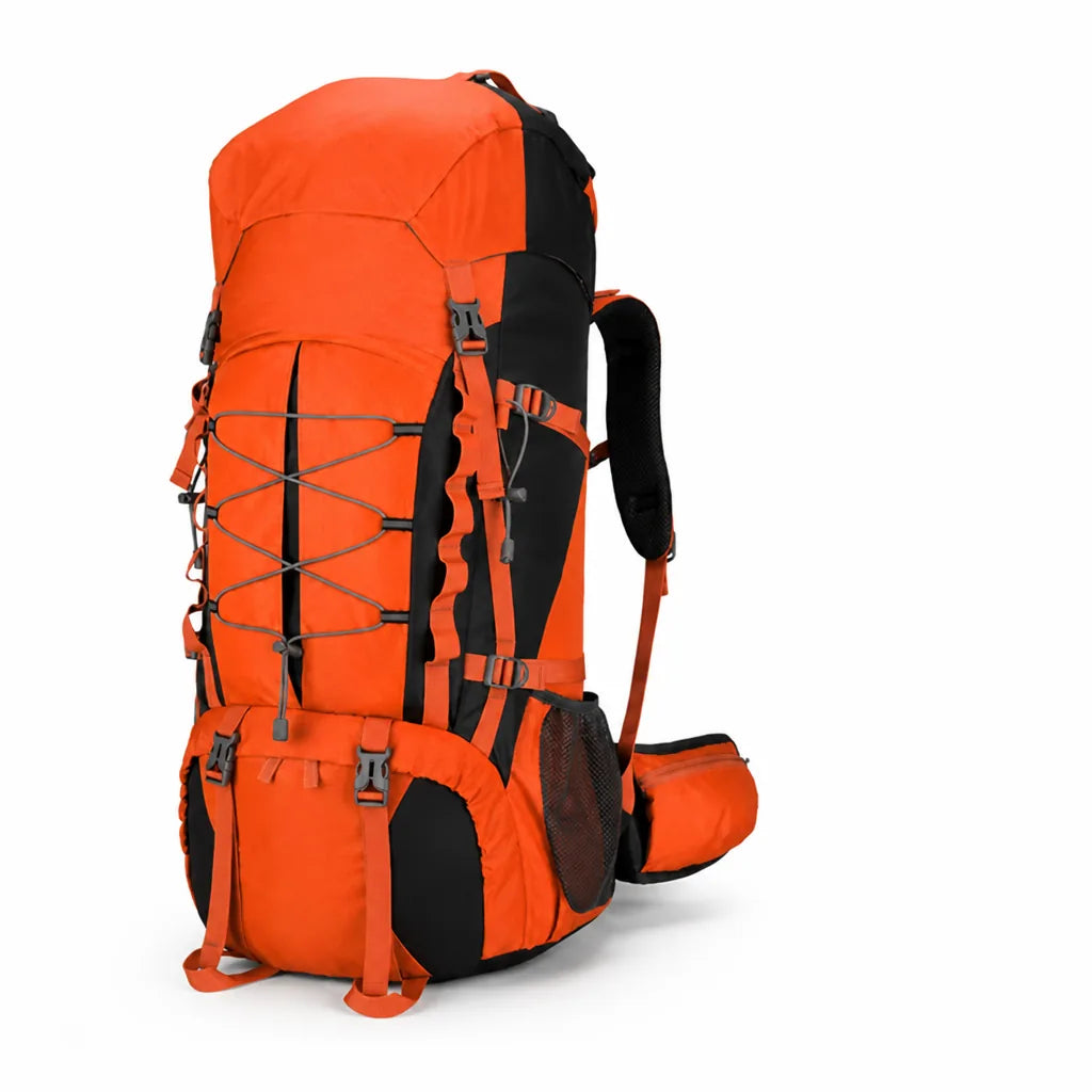 Hiking Backpack 65L Waterproof Multiple Pockets