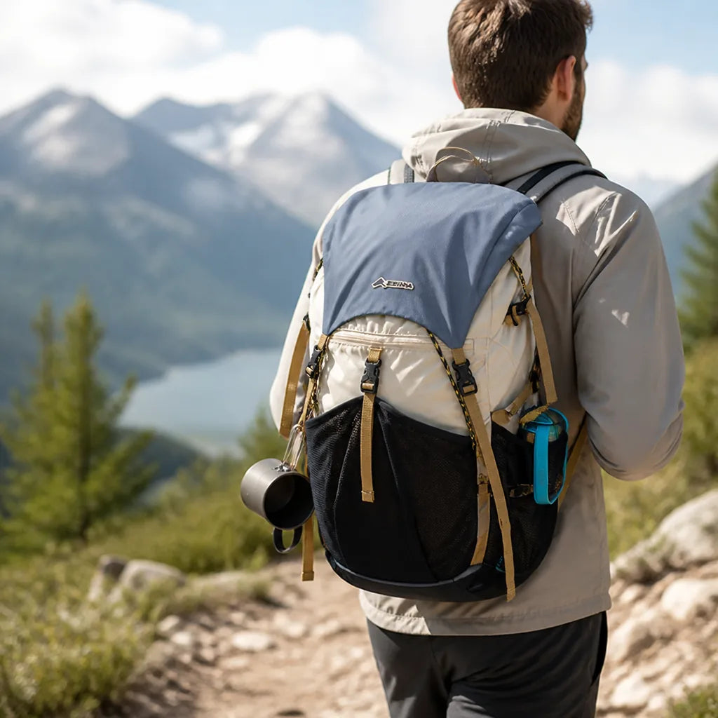 Hiking Backpack Ultralight 22L Foldable Splash-Resistant