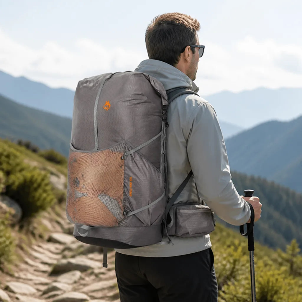 Hiking Backpack Water-Resistant & Lightweight 65L