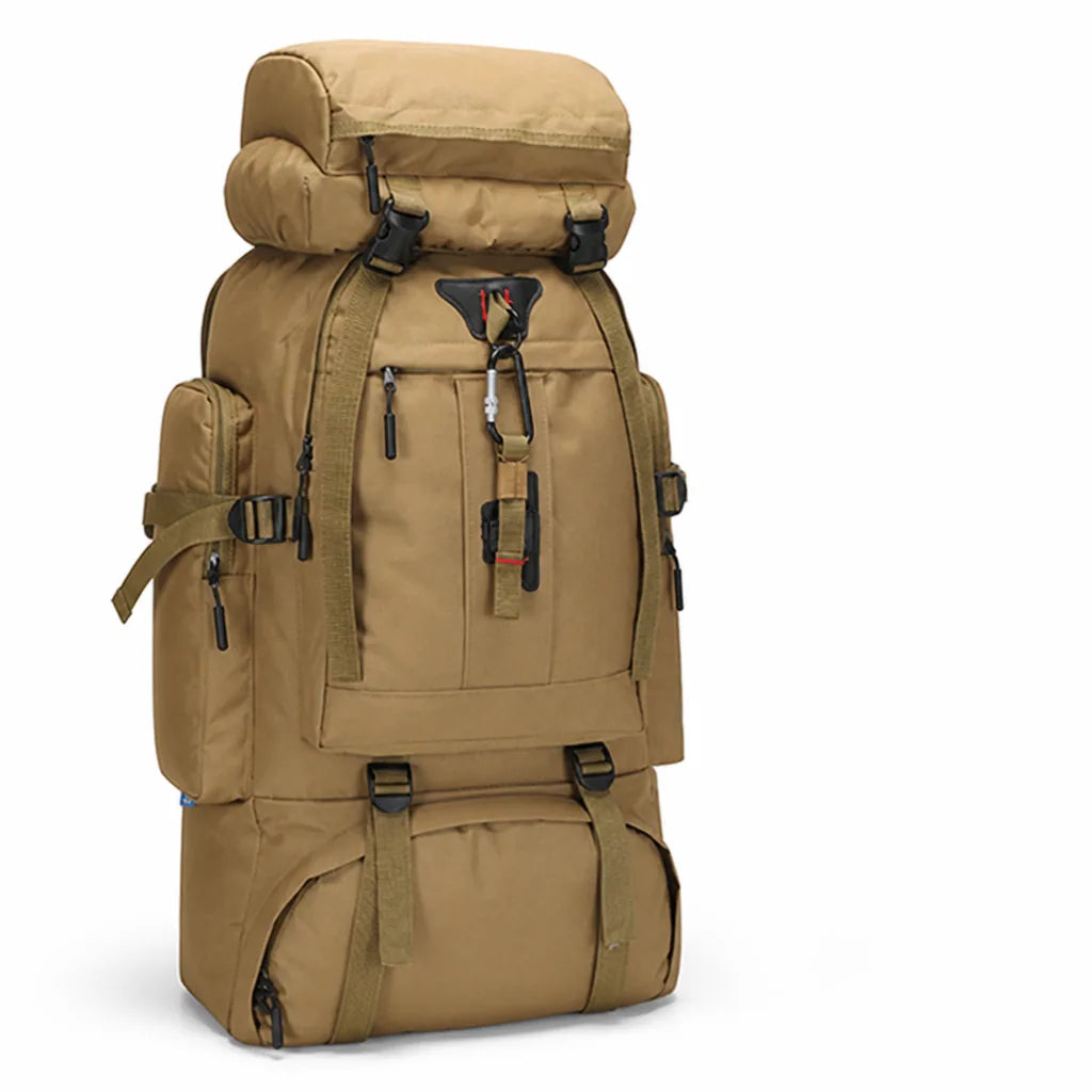 Hiking Backpack Water-Resistant Multiple Compartments & Hydration Bladder Pocket
