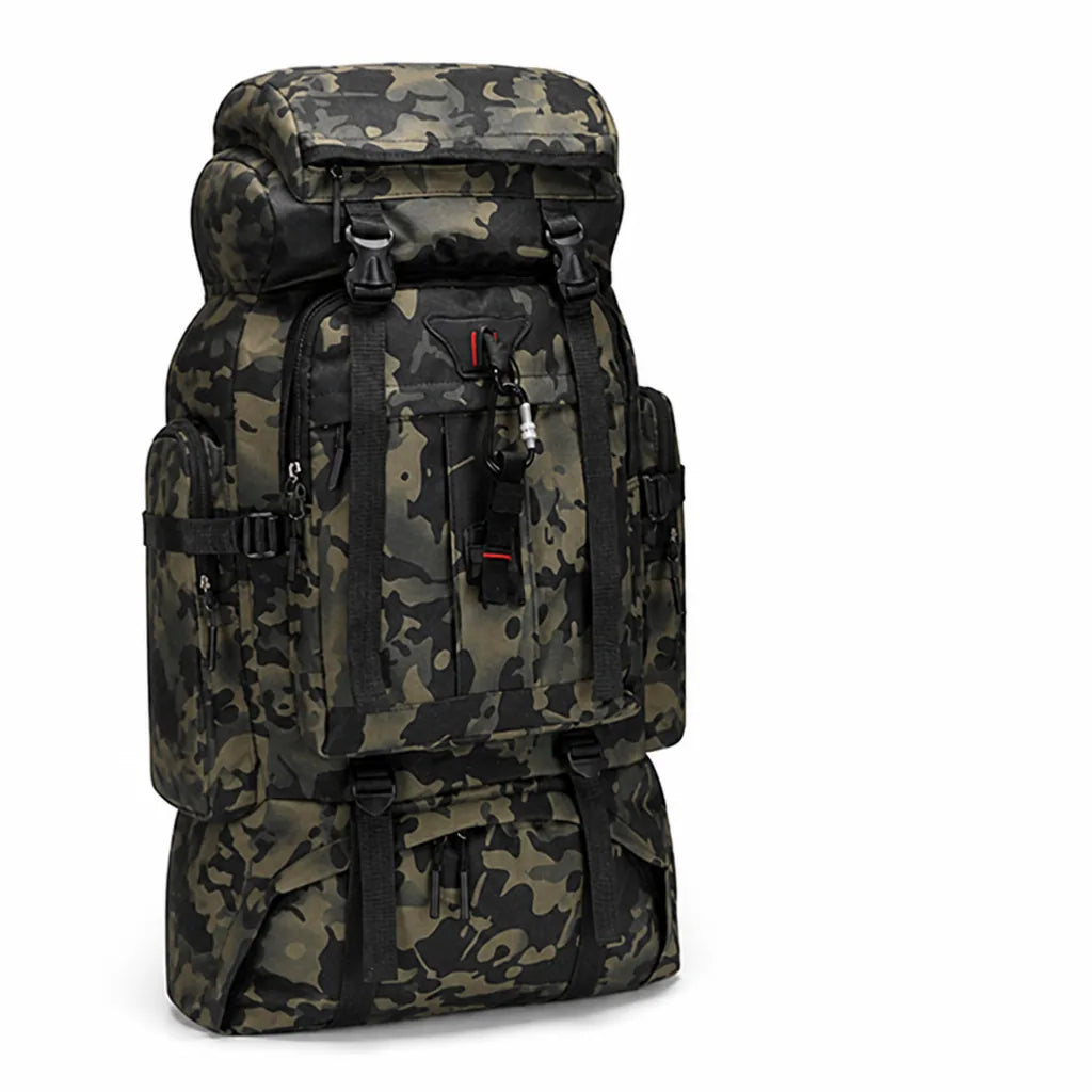 Hiking Backpack Water-Resistant Multiple Compartments & Hydration Bladder Pocket