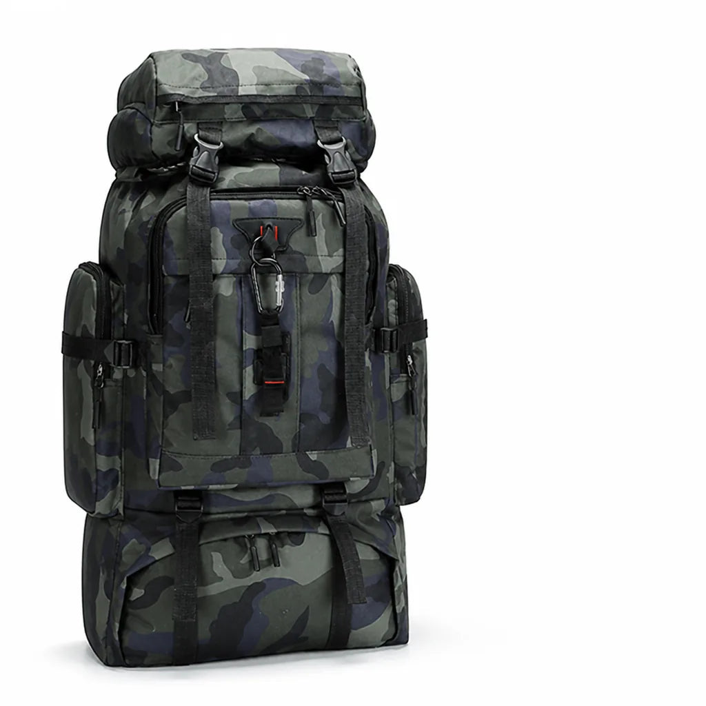Hiking Backpack Water-Resistant Multiple Compartments & Hydration Bladder Pocket