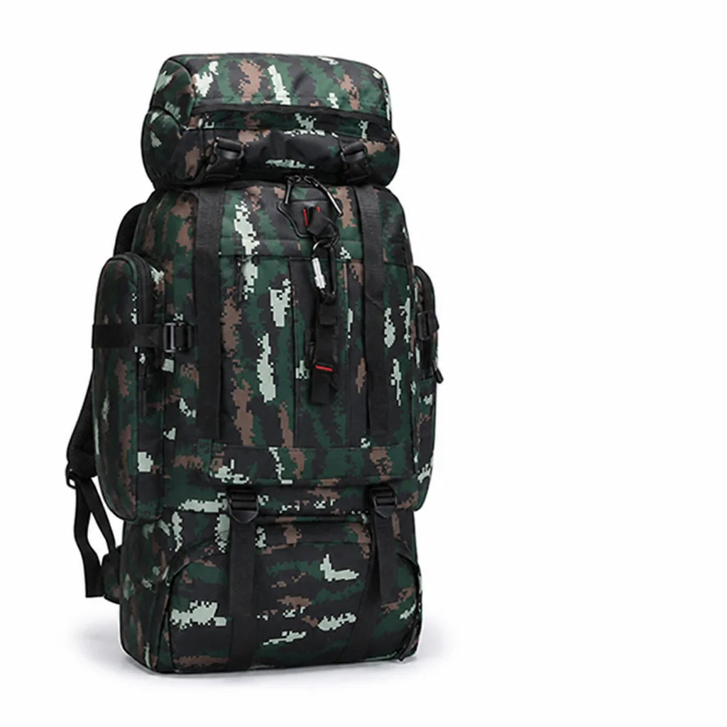 Hiking Backpack Water-Resistant Multiple Compartments & Hydration Bladder Pocket