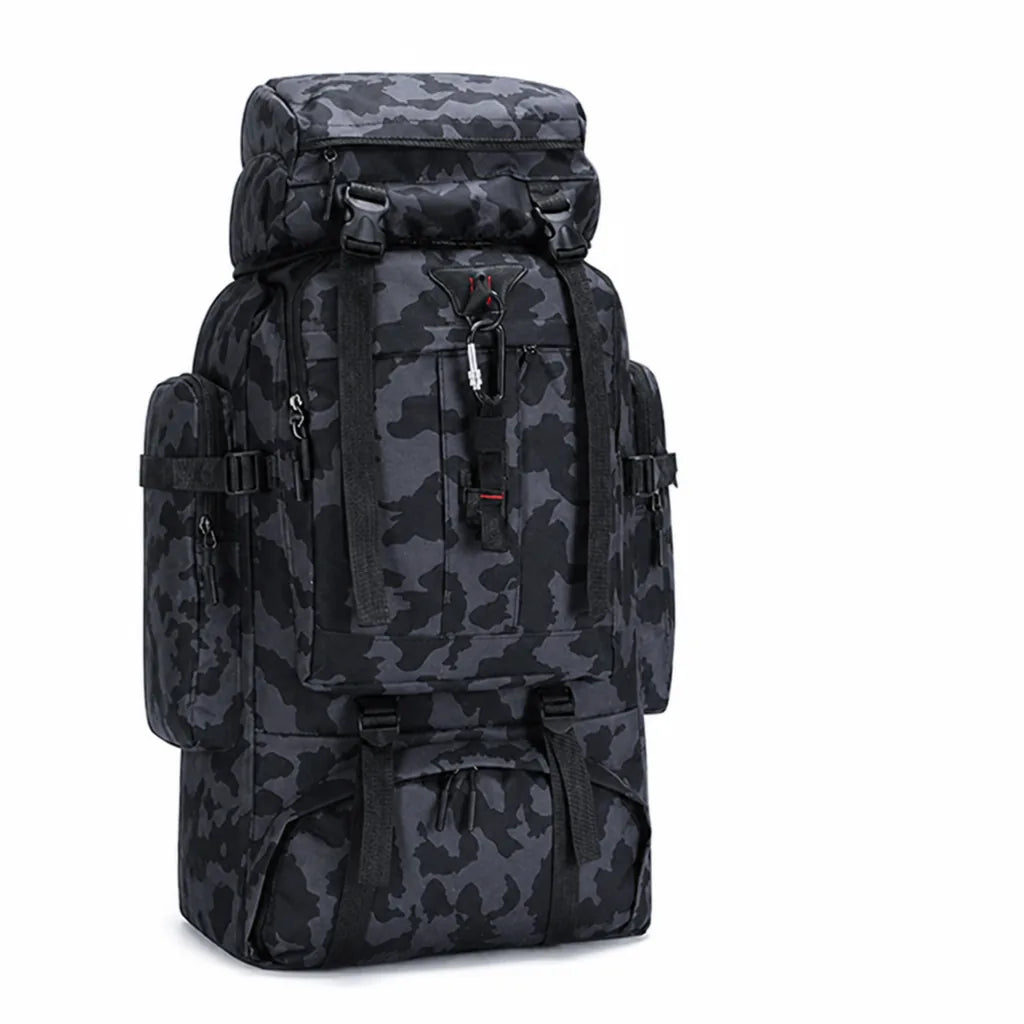 Hiking Backpack Water-Resistant Multiple Compartments & Hydration Bladder Pocket