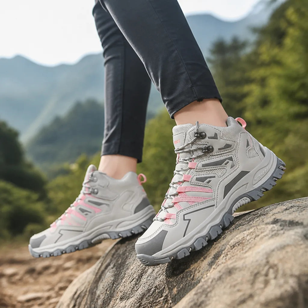 Hiking Boots Waterproof & Breathable Non-Slip Rubber Outsole