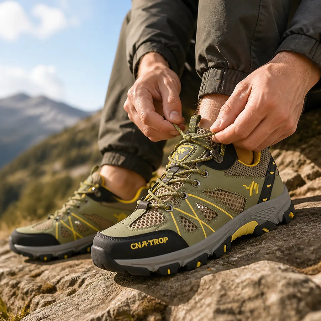 Hiking Boots Waterproof Reinforced Sole & Breathable Lining