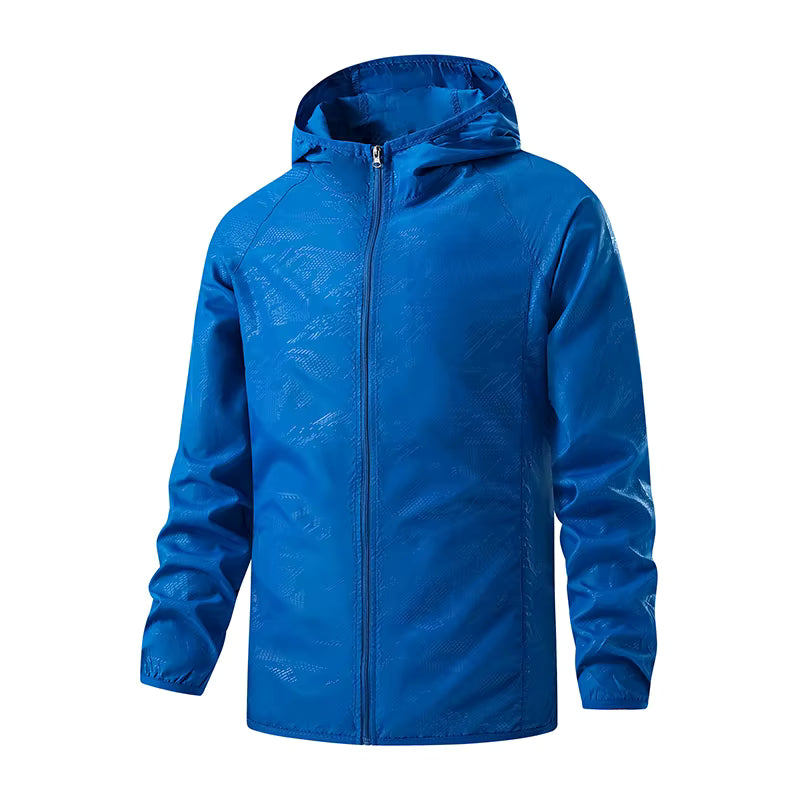 Hiking Jacket Lightweight & Packable UPF 50 Water-Repellent