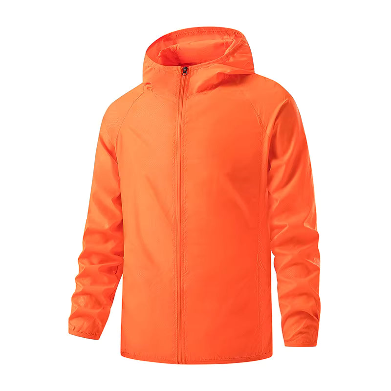 Hiking Jacket Lightweight & Packable UPF 50 Water-Repellent