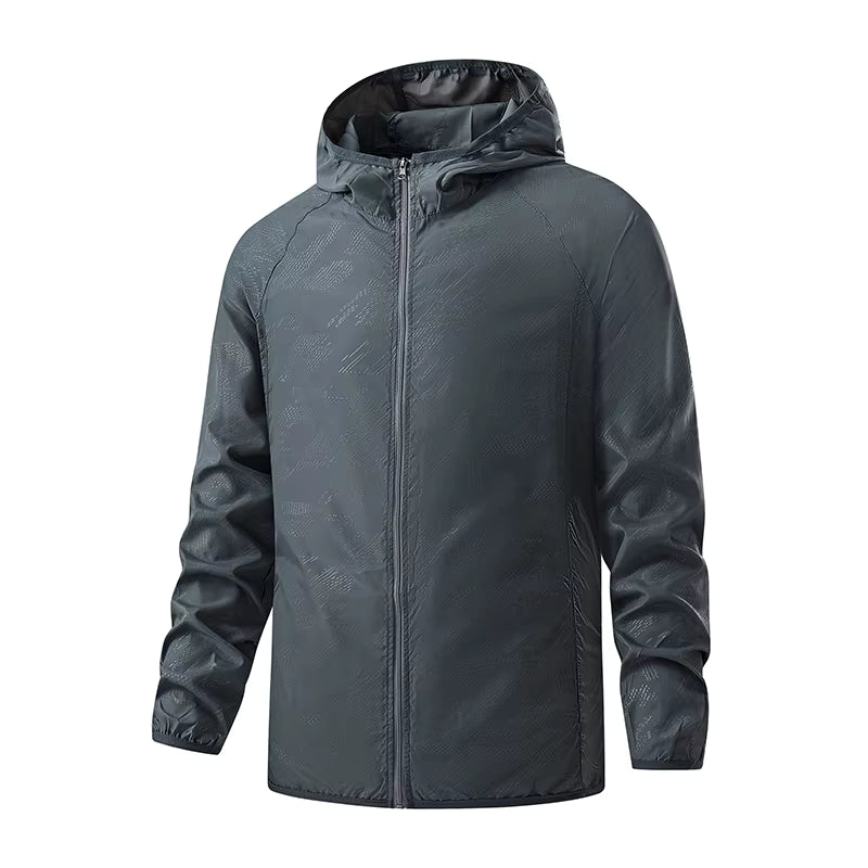 Hiking Jacket UPF 50 Lightweight & Packable Water-Repellent