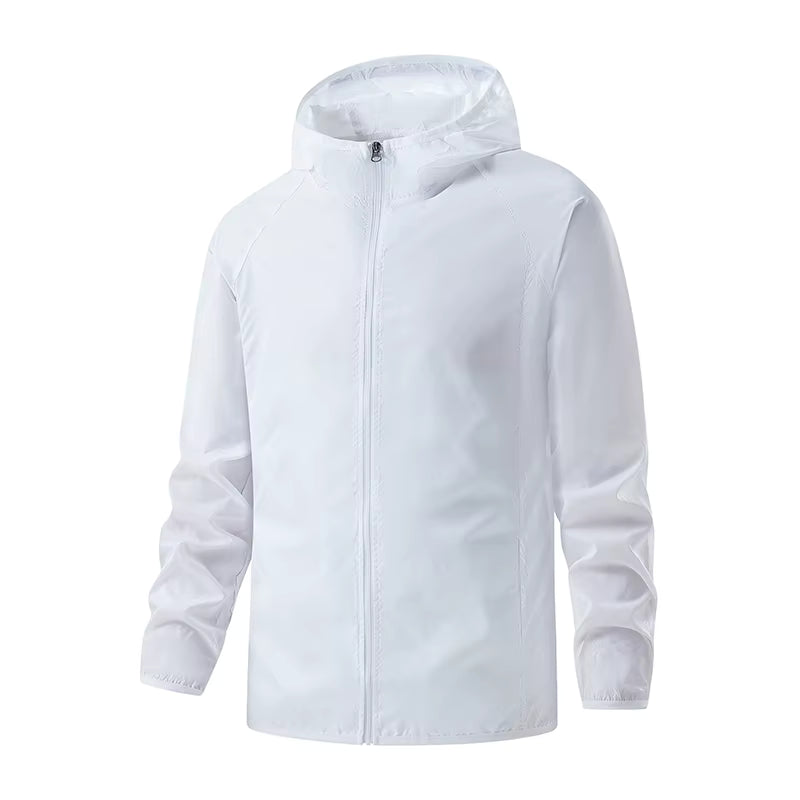 Hiking Jacket UPF 50 Lightweight & Packable Water-Repellent