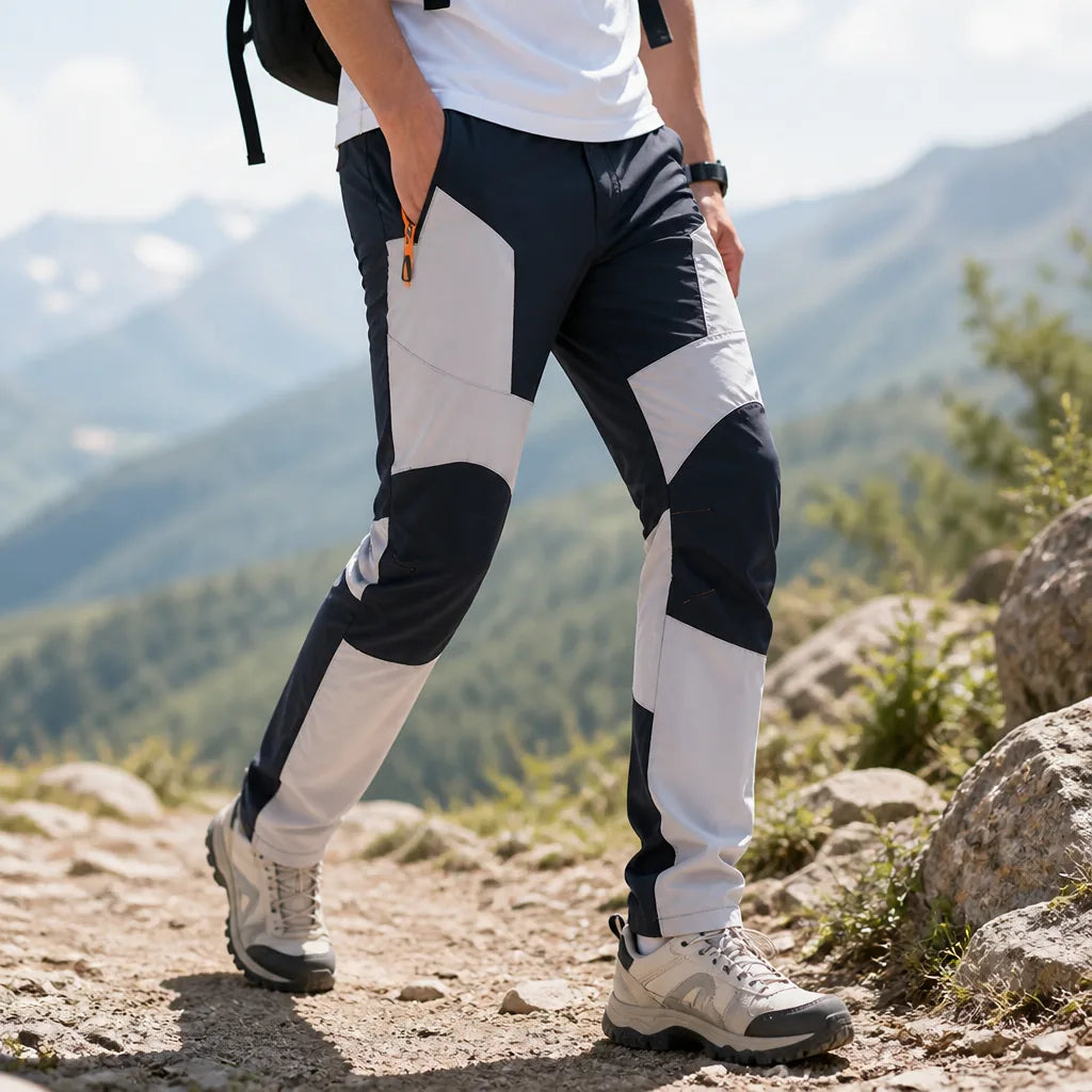 Hiking Pants Ultra-Thin Quick-Dry Zippered Pockets