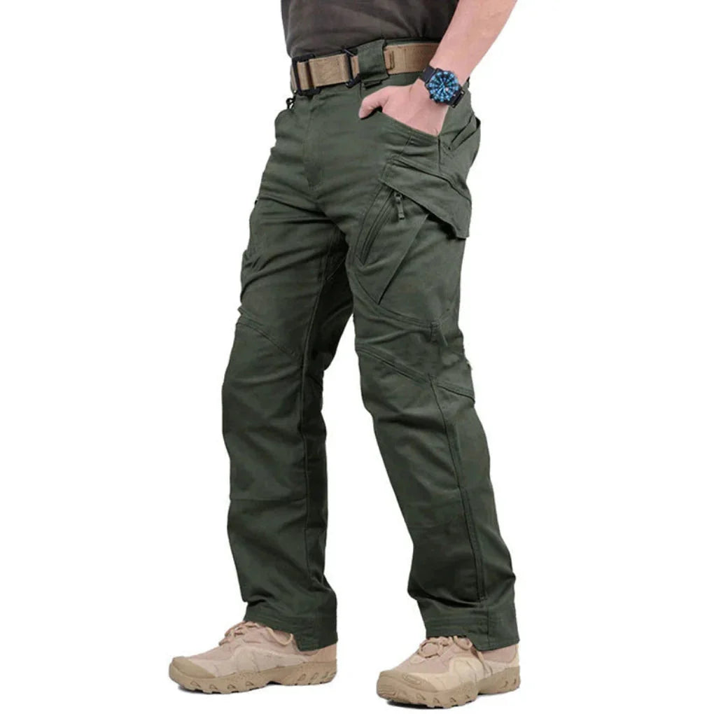 Hiking Pants Water-Repellent Sealed Seams Zip Pockets Adjustable Cuffs