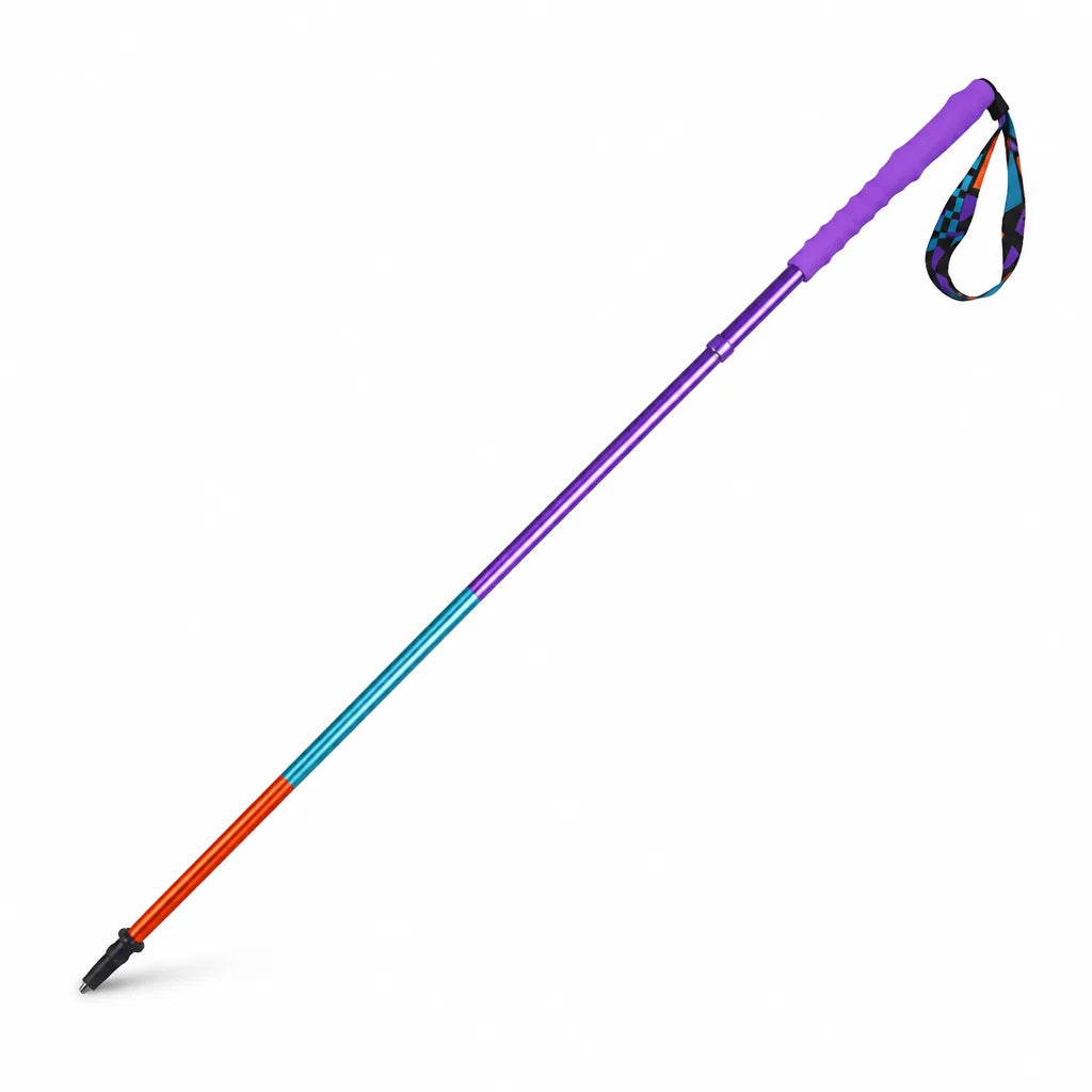 Hiking Pole 7075 Aluminum Foldable Adjustable Length