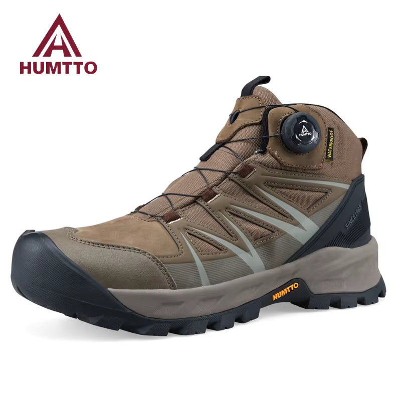 Hiking Shoes Breathable Leather Anti-Slip Sole Winter Ready