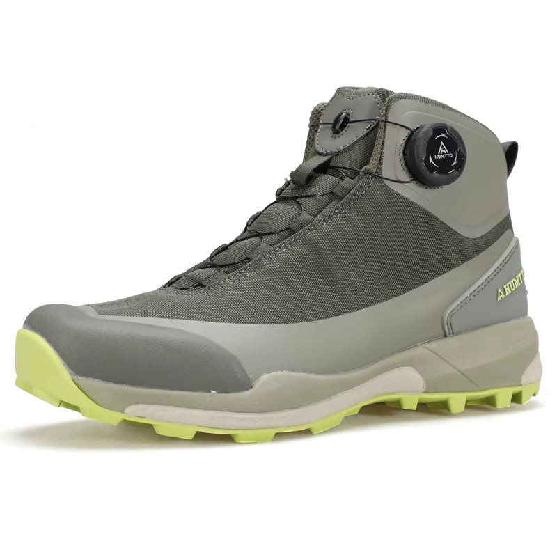 Hiking Shoes Breathable Leather Anti-Slip Sole Winter Ready