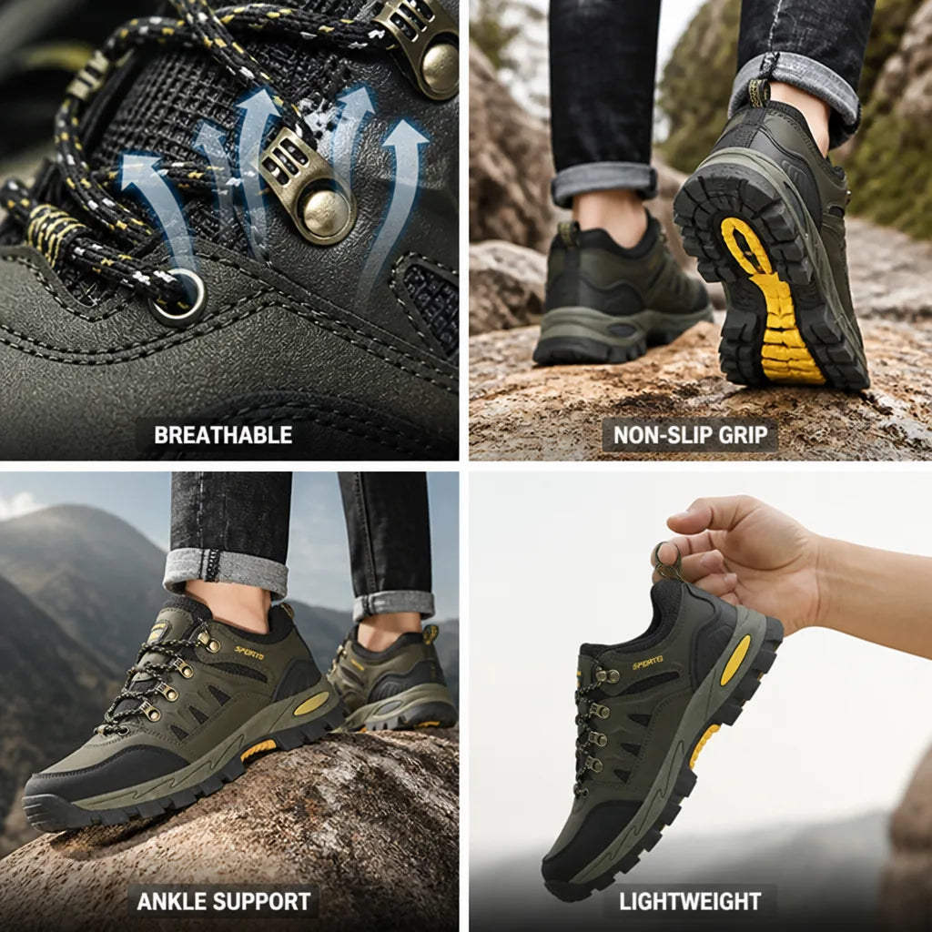 Hiking Shoes Breathable Lightweight Non-Slip Sole