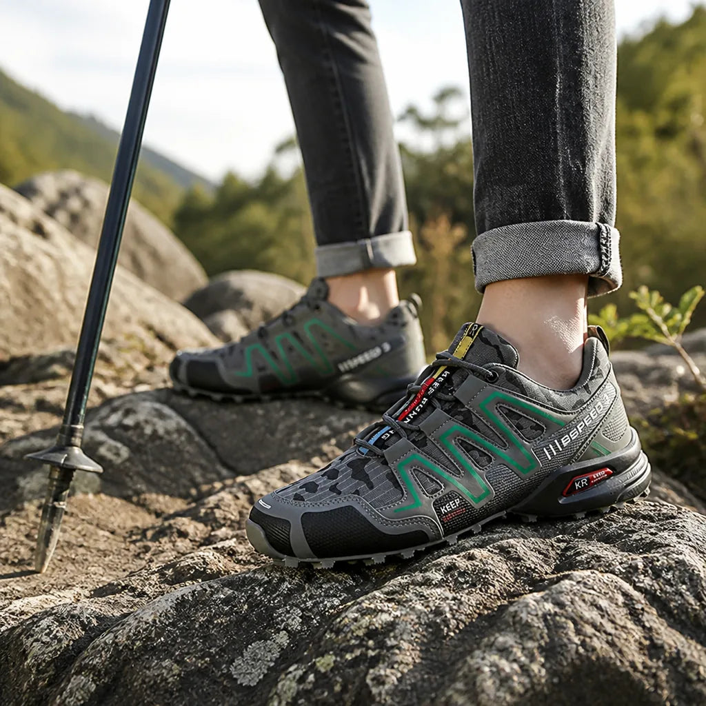 Hiking Shoes Fully Waterproof Anti-Slip & Cushioned Insole
