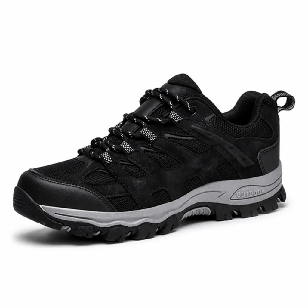 Hiking Shoes Non-Slip Rubber Sole & Water-Repellent Leather