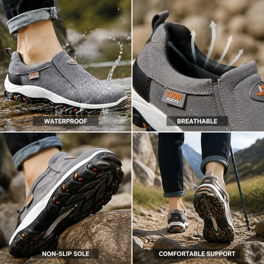 Hiking Shoes Waterproof & Breathable Non-Slip Sole