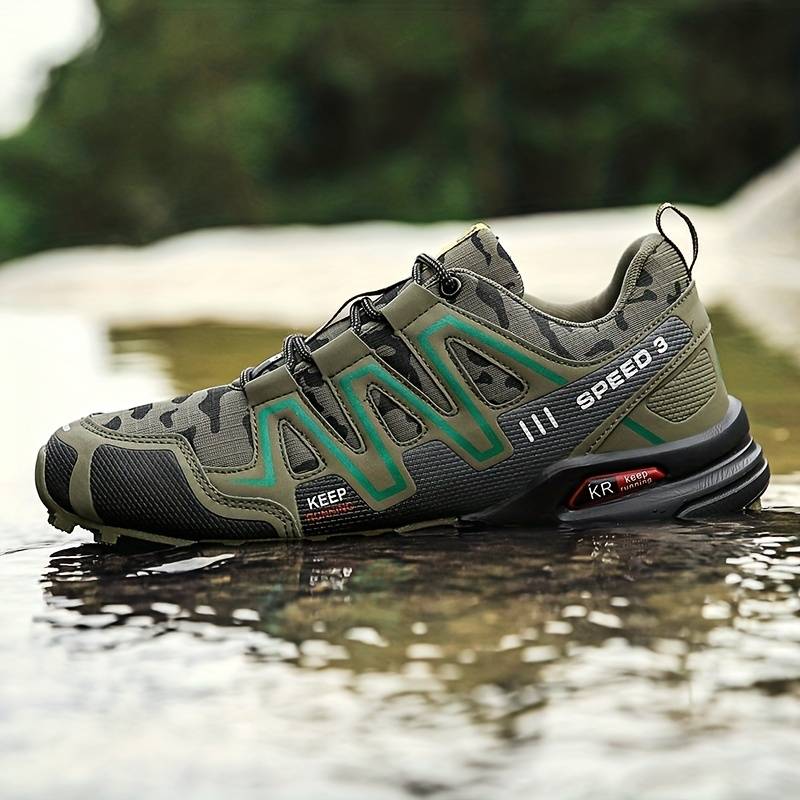 Hiking Shoes Waterproof & Slip-Resistant Breathable Textile Upper