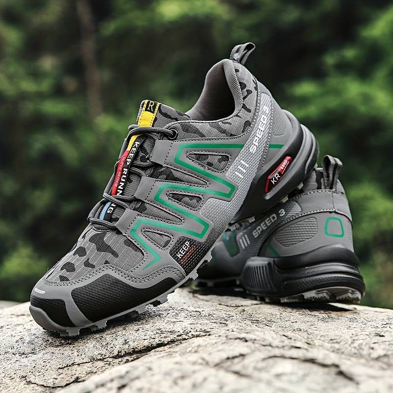 Hiking Shoes Waterproof & Slip-Resistant Breathable Textile Upper