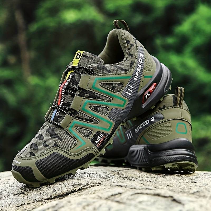 Hiking Shoes Waterproof & Slip-Resistant Breathable Textile Upper