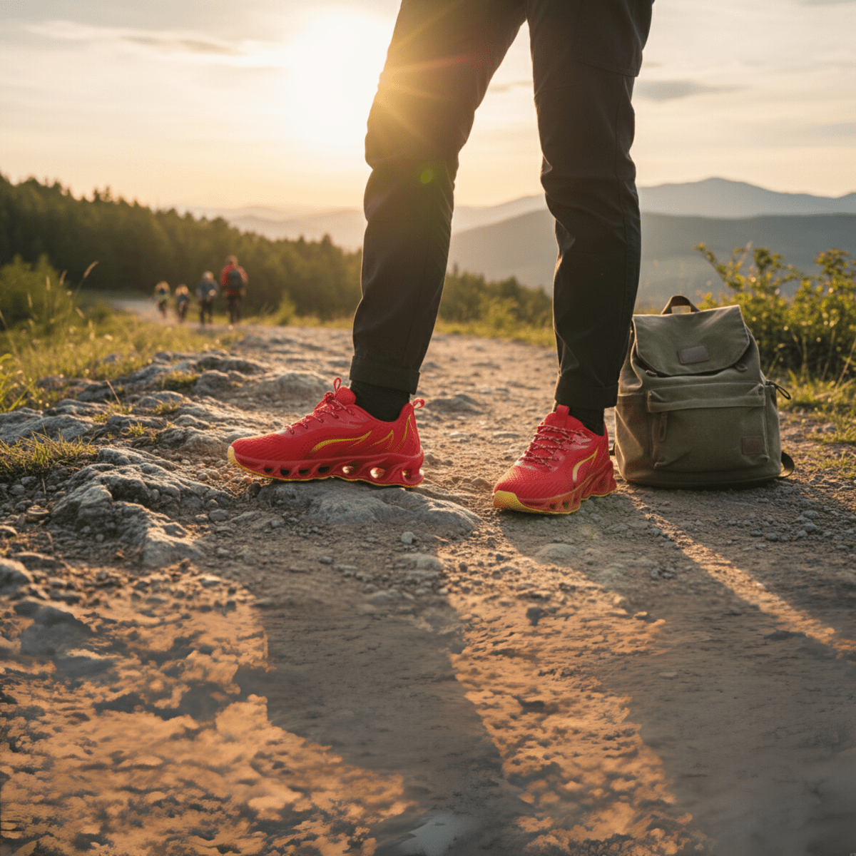 Hiking & Walking Shoes Supportive Cushioned Sole & Lightweight
