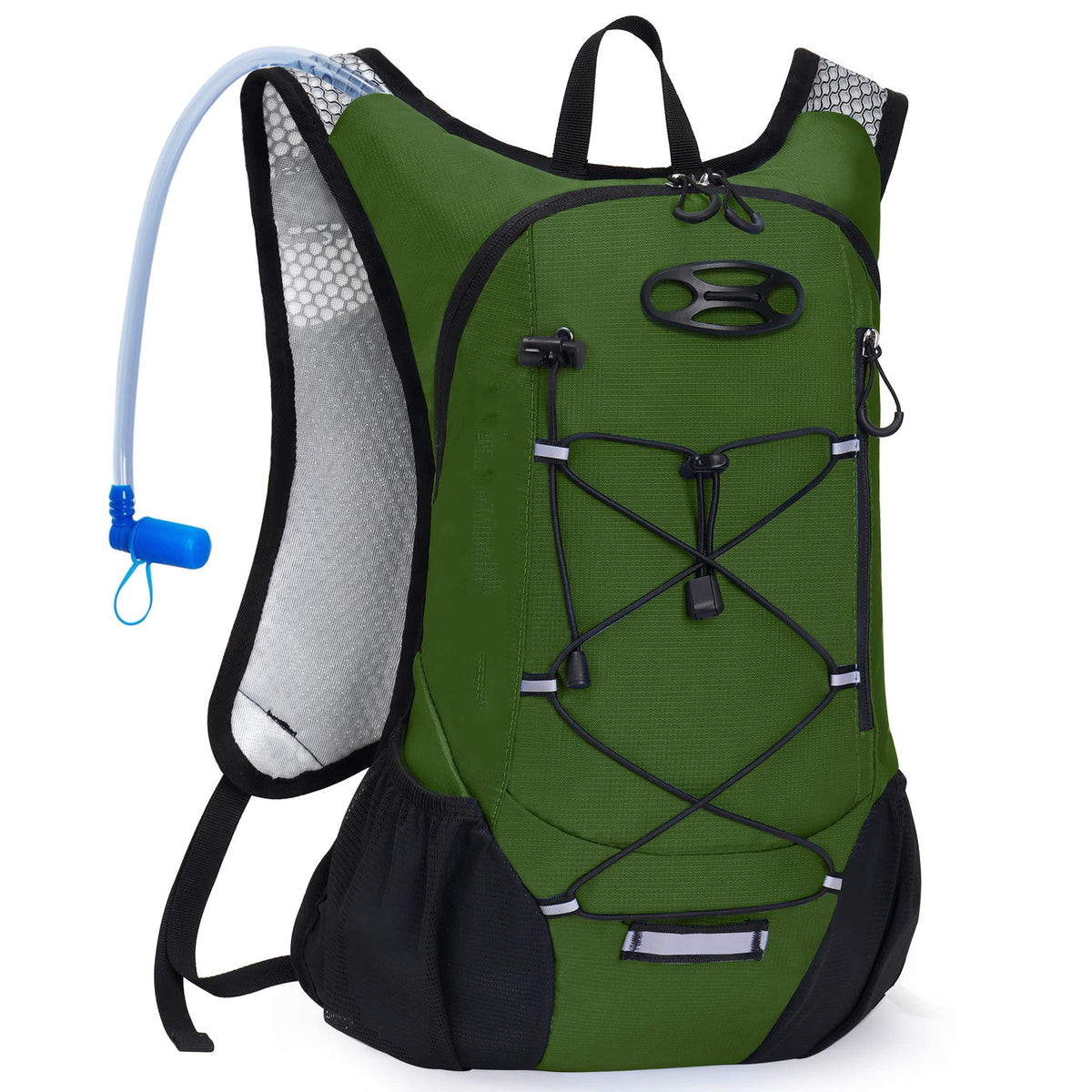 Hydration Backpack Integrated Drinking Tube Breathable Back
