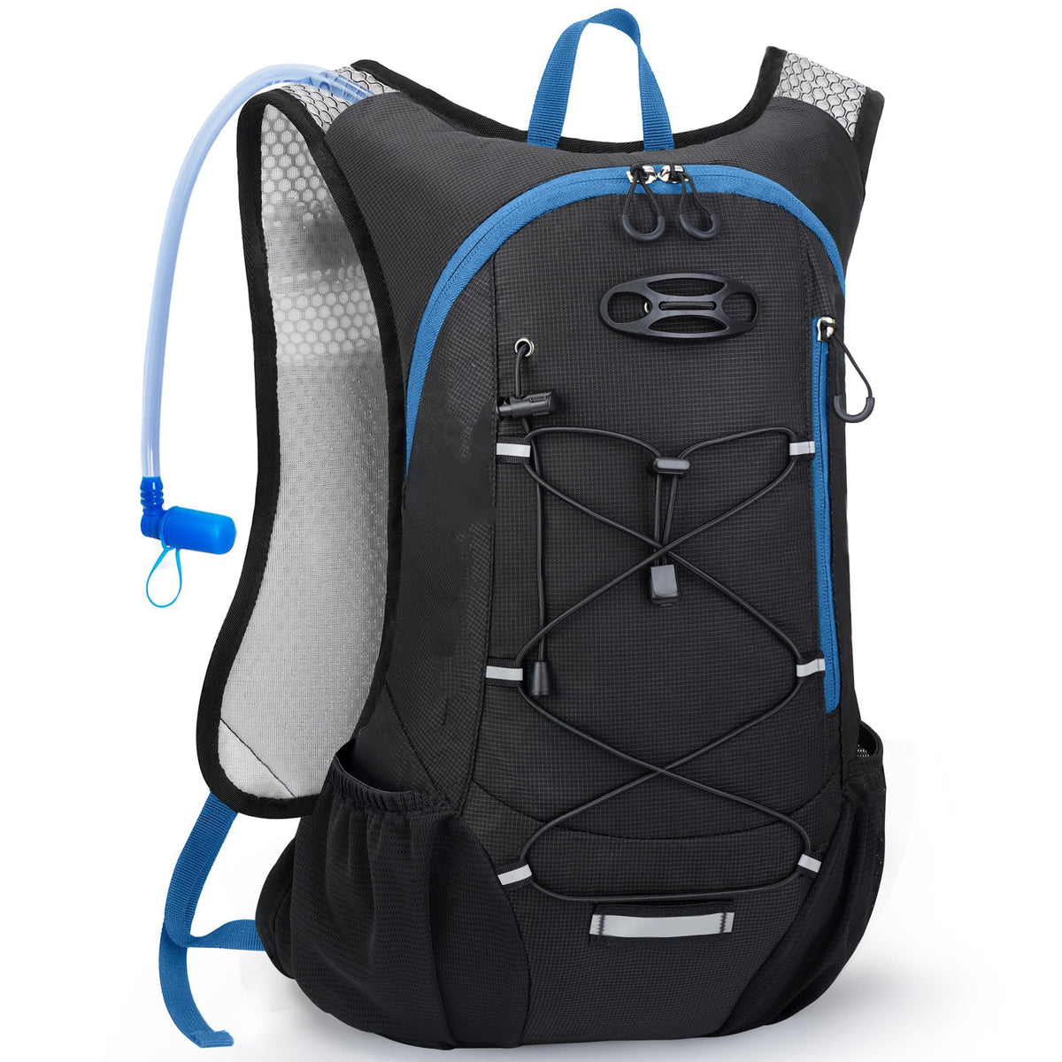 Hydration Backpack Integrated Drinking Tube Breathable Back