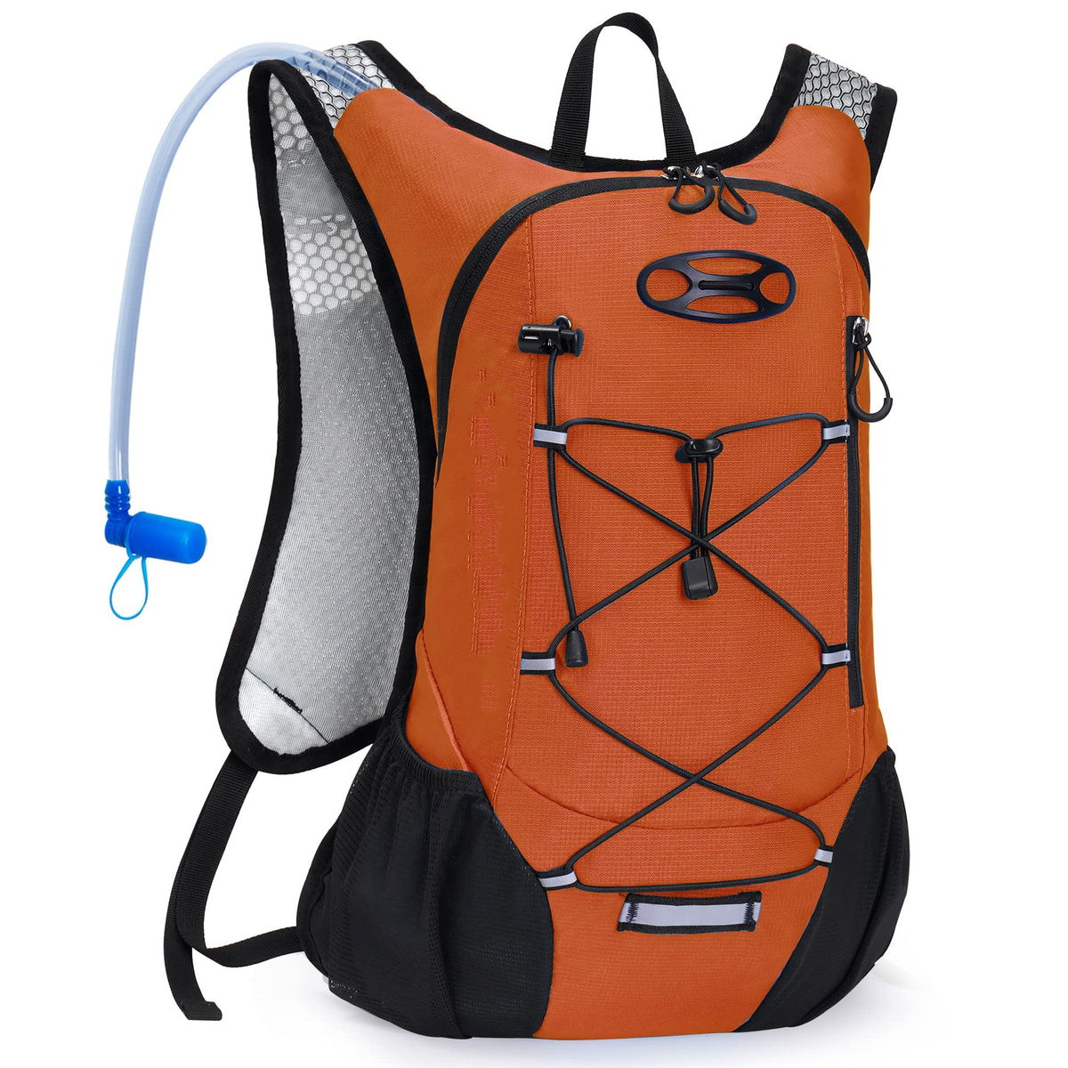 Hydration Backpack Integrated Drinking Tube Breathable Back