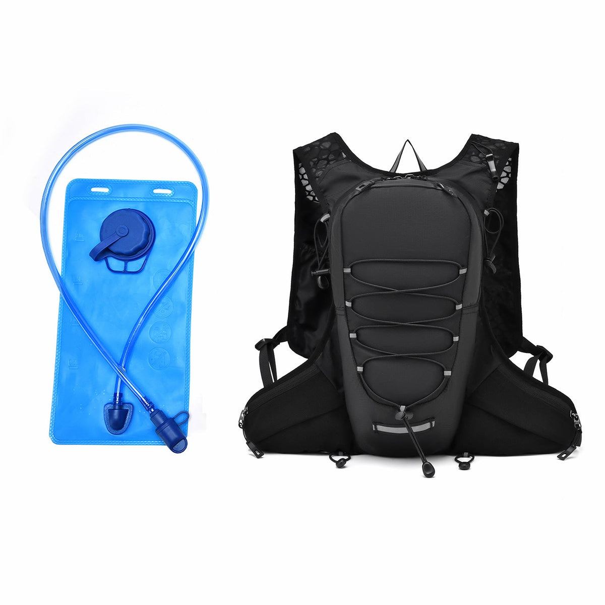 Hydration Backpack Lightweight & Breathable 2L Bladder