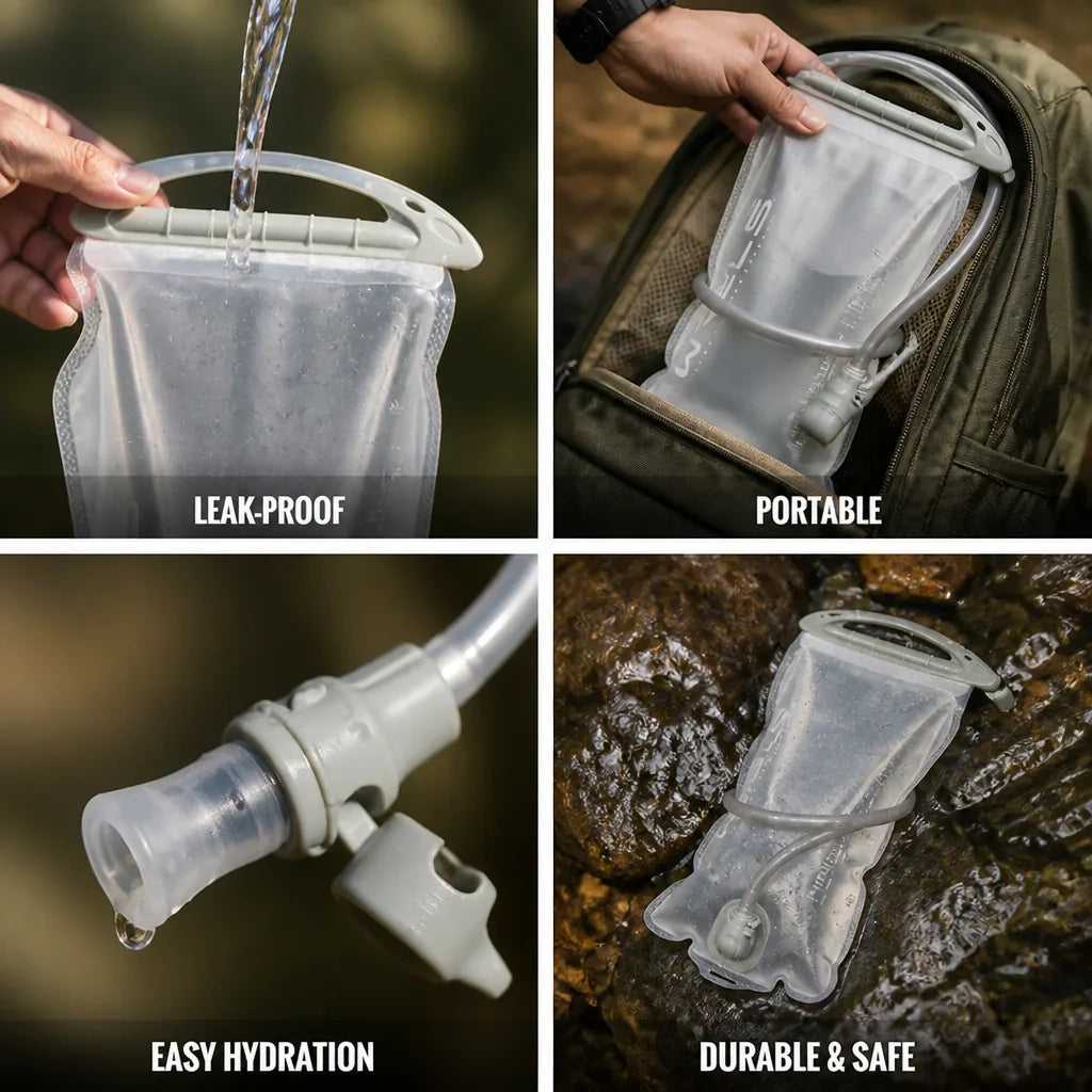 Hydration Bladder Leak-Proof Bite Valve BPA-Free