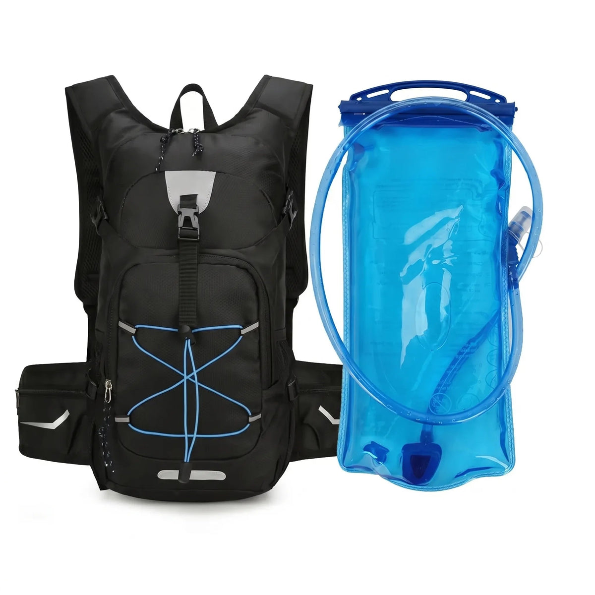 Hydration Daypack Lightweight Close-Fit 2L Reservoir