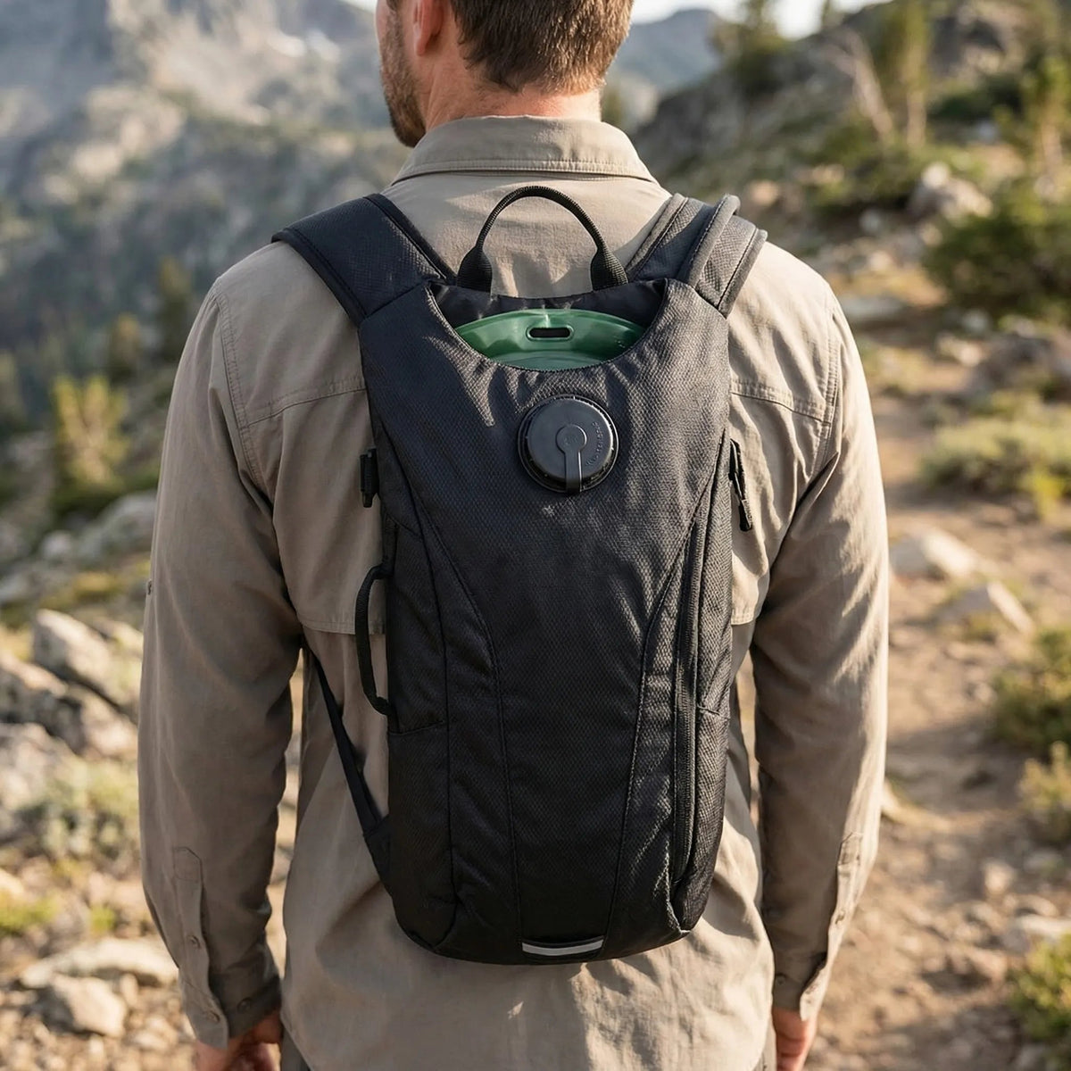 Hydration Pack 3L Bladder Bite Valve Water-Repellent