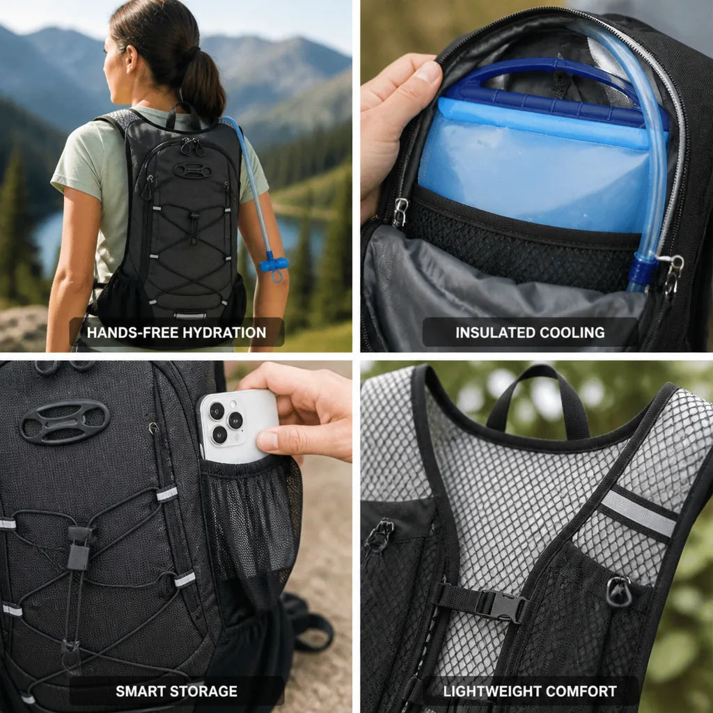 Hydration Pack Insulated Bladder 2L Capacity