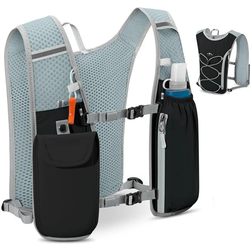 Hydration Pack Padded Straps & Breathable Back Water-Resistant
