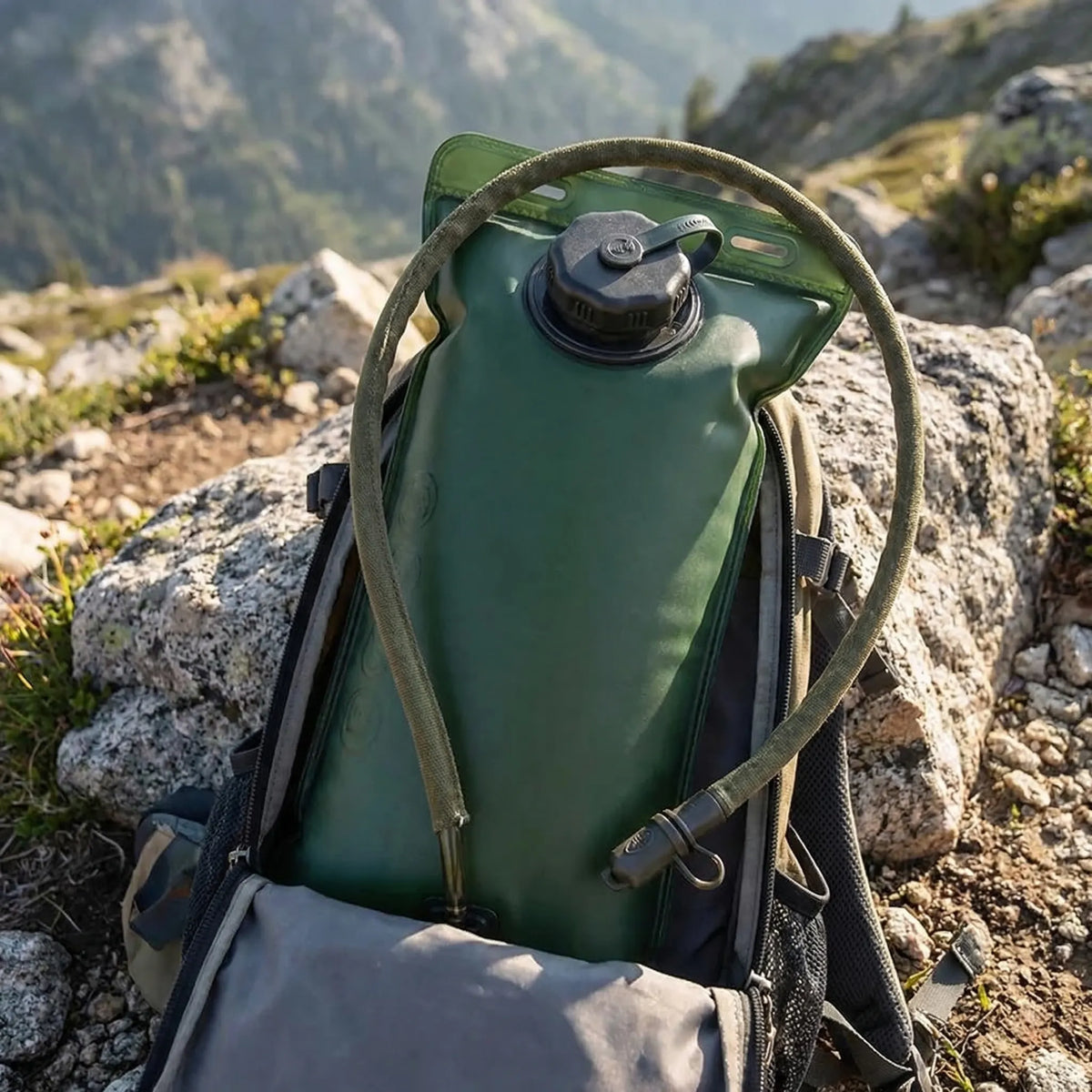 Hydration Reservoir Bite Valve & Wide-Mouth Screw Cap
