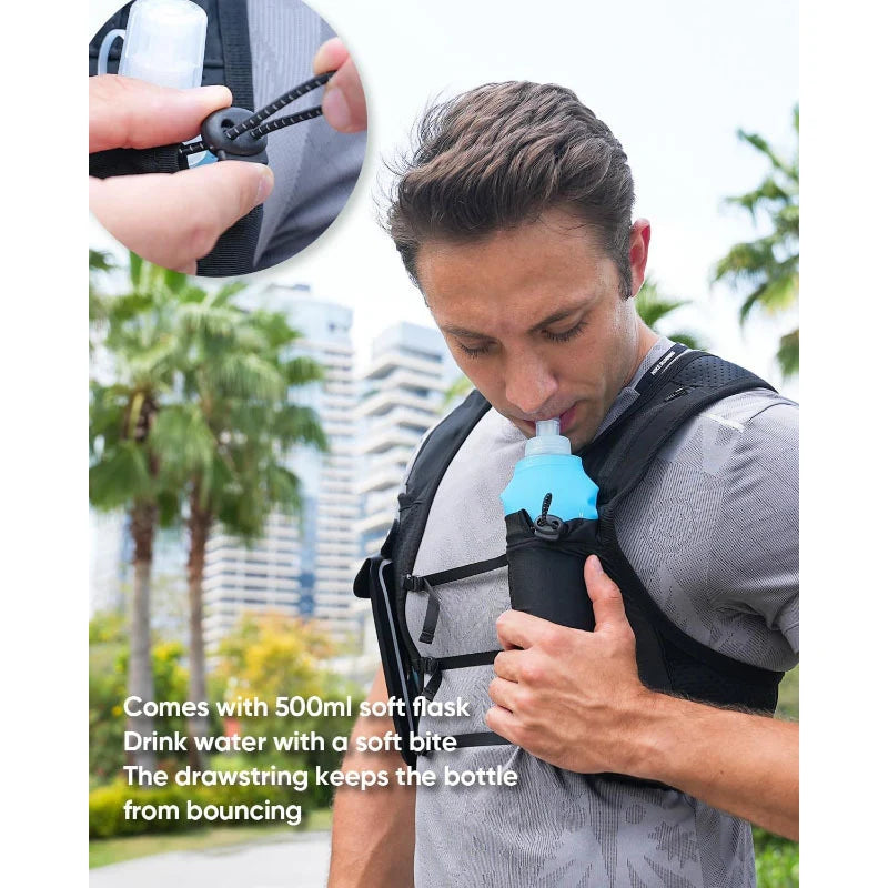 Hydration Vest Lightweight Breathable Adjustable Straps