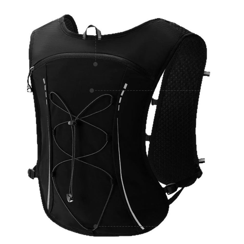 Hydration Vest Lightweight Mesh 2L Bladder & Pockets