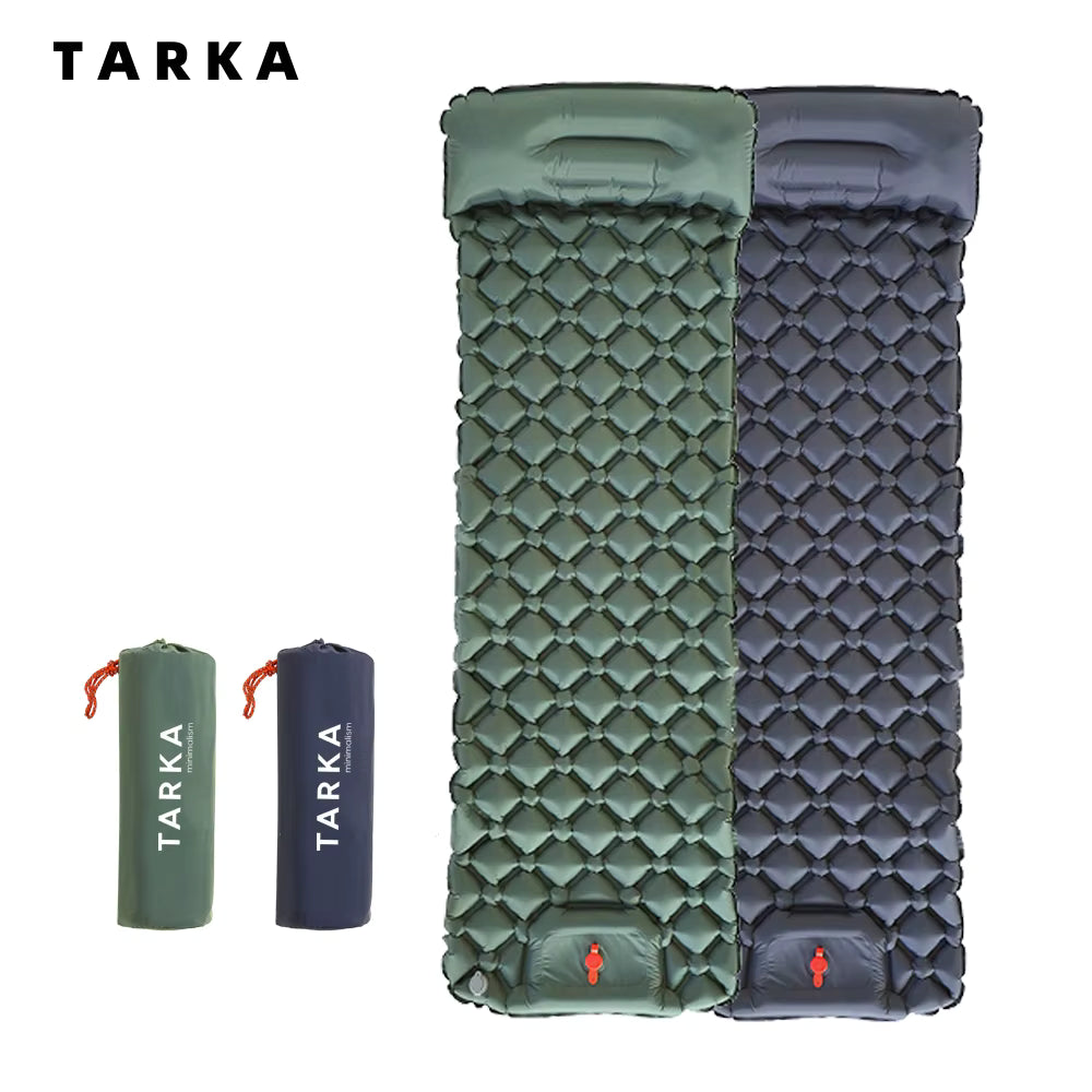 Inflatable Camping Mattress Self-Inflating Built-In Pillow